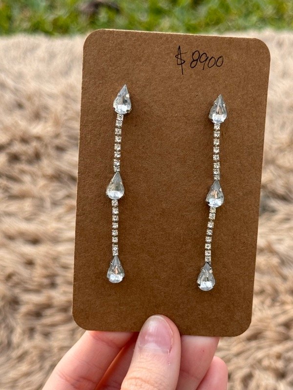 Aros Gota Strass